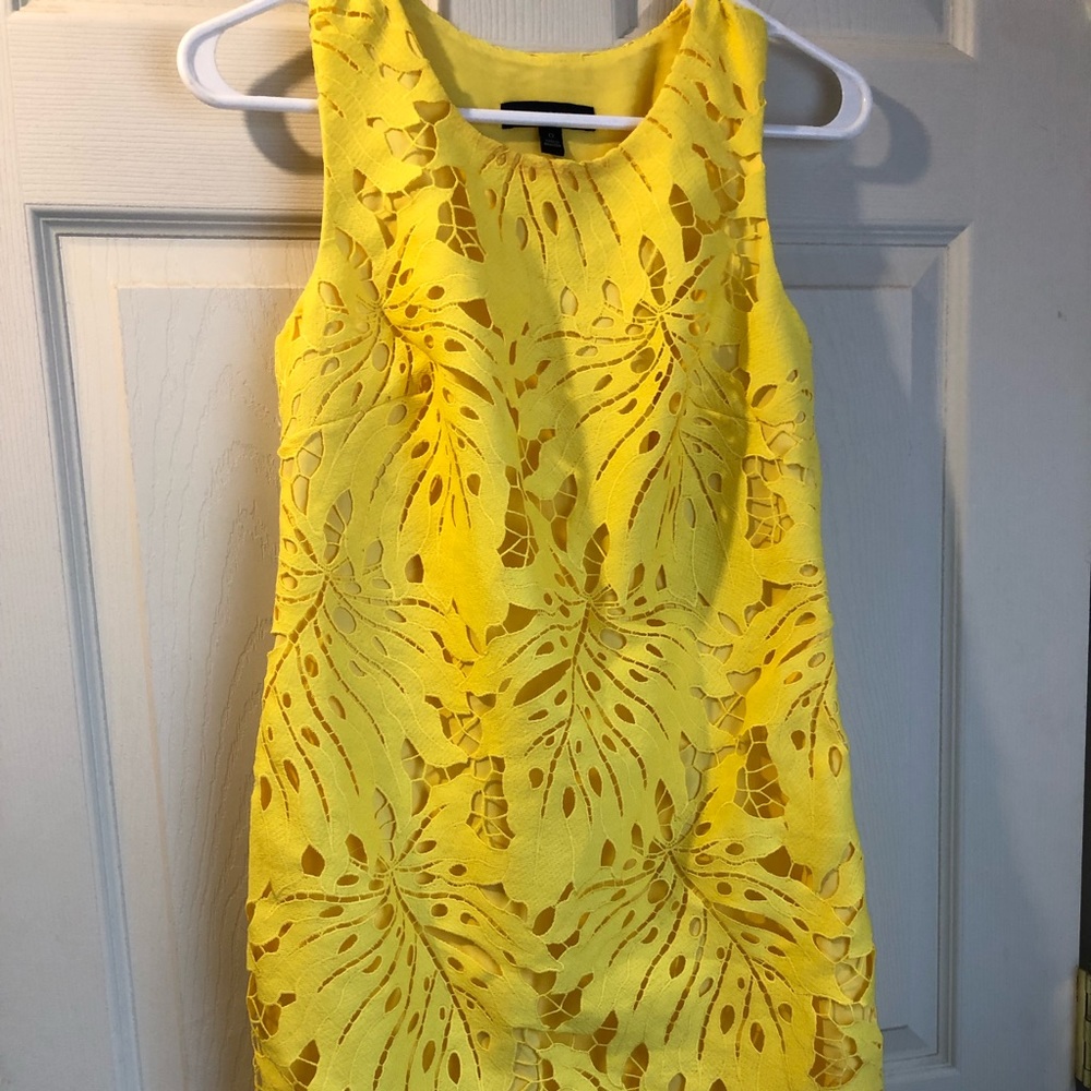 Beautiful Banana Republic Yellow Dress